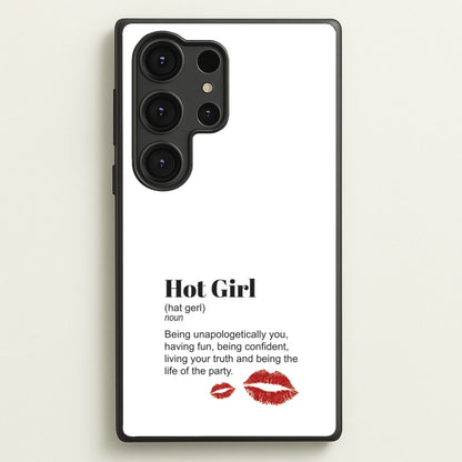 Hot Girl Dictionary Definition  - Hot Girl Summer Phone Case for Galaxy S25 Ultra