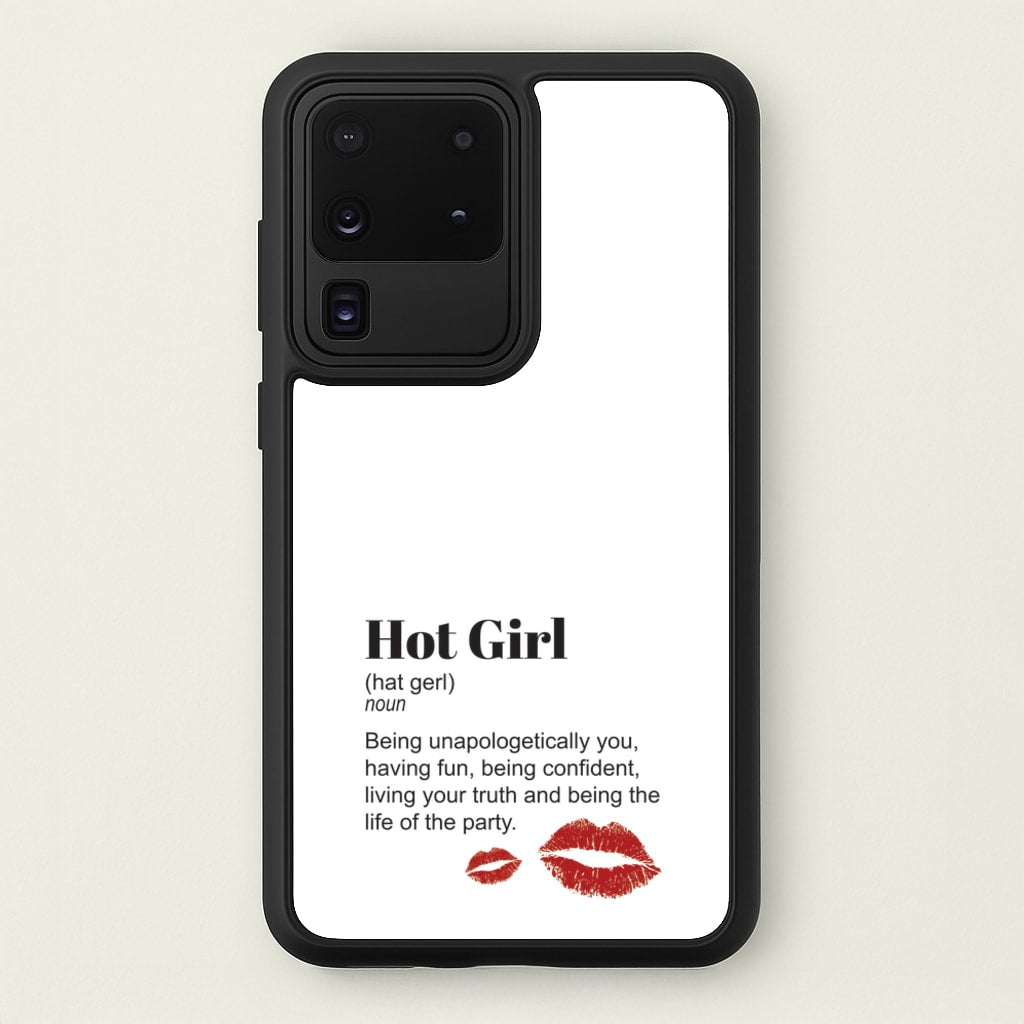 Hot Girl Dictionary Definition  - Hot Girl Summer Phone Case for Galaxy S20 Ultra
