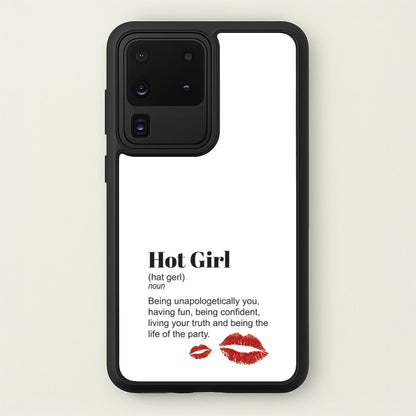 Hot Girl Dictionary Definition  - Hot Girl Summer Phone Case for Galaxy S20 Ultra
