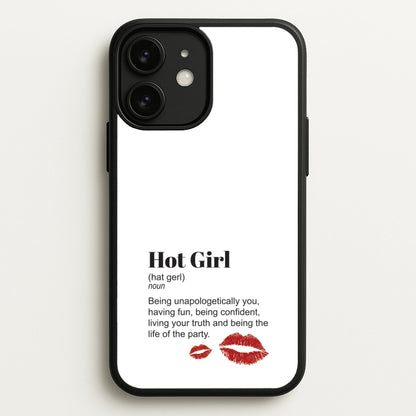 Hot Girl Dictionary Definition  - Hot Girl Summer Phone Case for iPhone 11