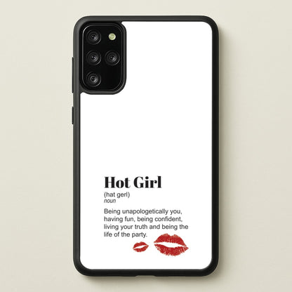 Hot Girl Dictionary Definition  - Hot Girl Summer Phone Case for Galaxy S20 Plus