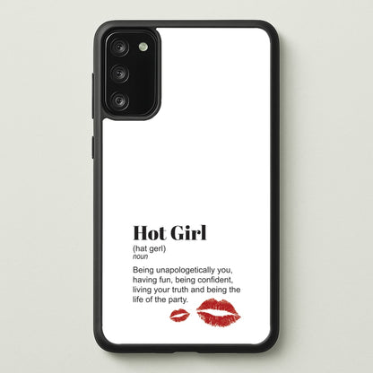Hot Girl Dictionary Definition  - Hot Girl Summer Phone Case for Galaxy A41