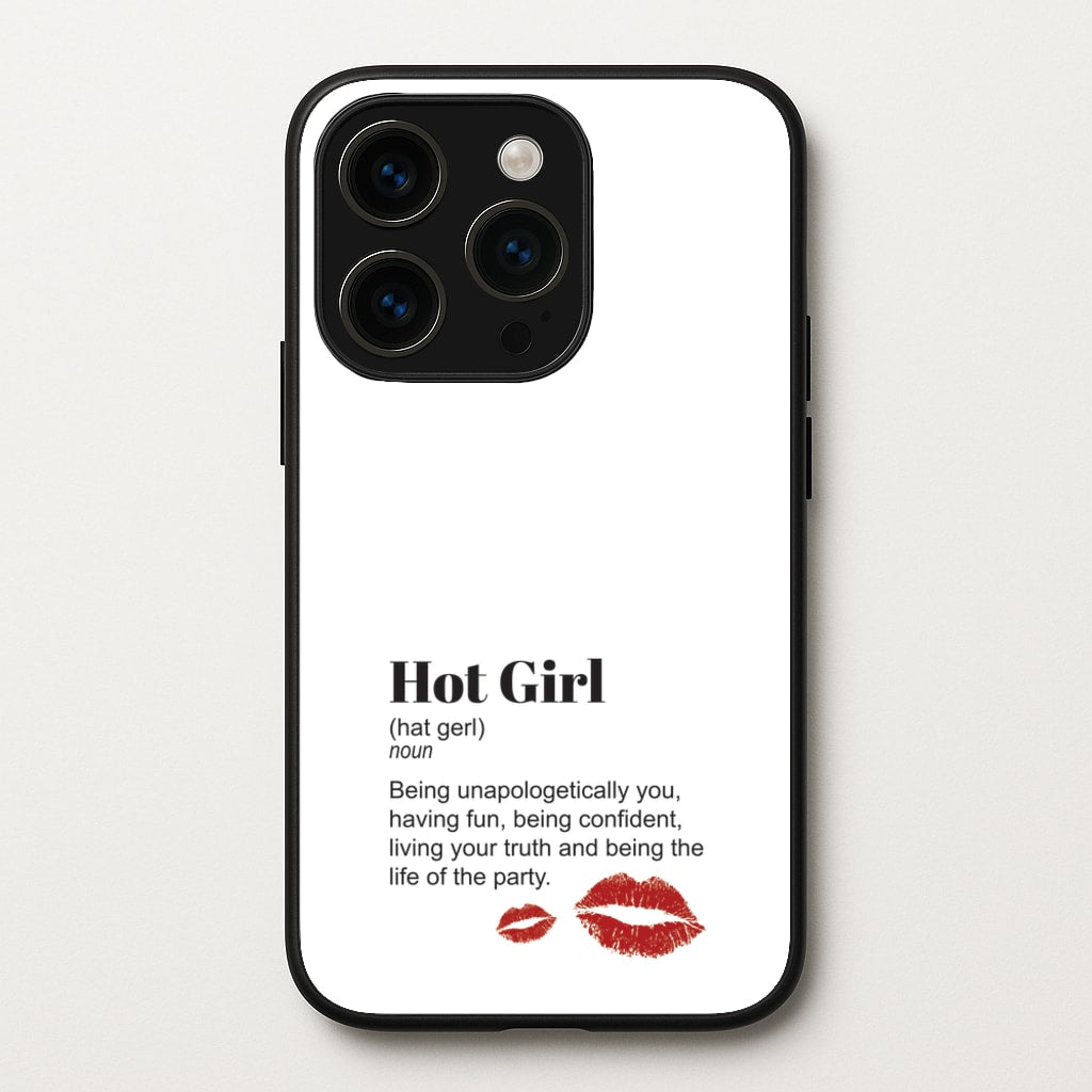 Hot Girl Dictionary Definition  - Hot Girl Summer Phone Case for iPhone 14 Pro