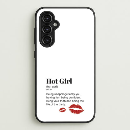 Hot Girl Dictionary Definition  - Hot Girl Summer Phone Case for Galaxy A14