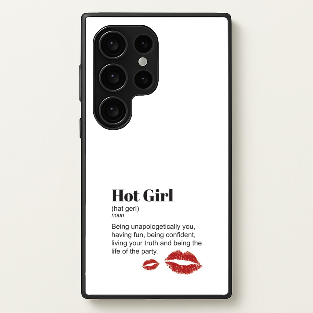 Hot Girl Dictionary Definition  - Hot Girl Summer Phone Case for Galaxy S24 Ultra