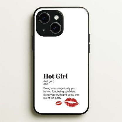 Hot Girl Dictionary Definition  - Hot Girl Summer Phone Case for iPhone 15 Plus
