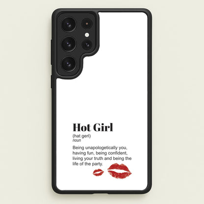 Hot Girl Dictionary Definition  - Hot Girl Summer Phone Case for Galaxy S23 Ultra