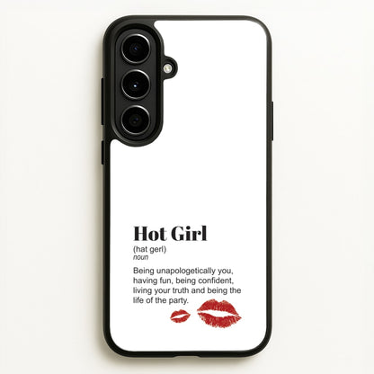 Hot Girl Dictionary Definition  - Hot Girl Summer Phone Case for Galaxy A56