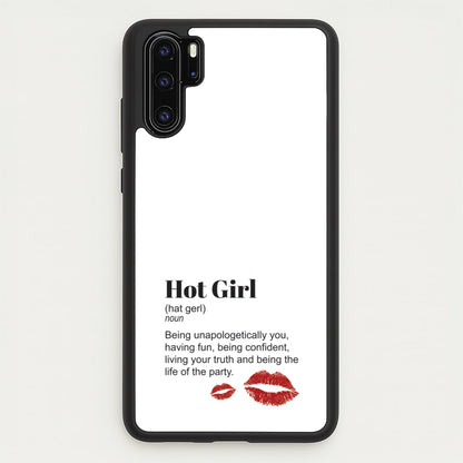 Hot Girl Dictionary Definition  - Hot Girl Summer Phone Case for Huawei P30 Pro