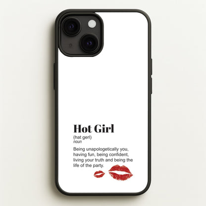 Hot Girl Dictionary Definition  - Hot Girl Summer Phone Case for iPhone 13