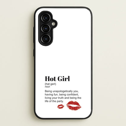 Hot Girl Dictionary Definition  - Hot Girl Summer Phone Case for Galaxy A54