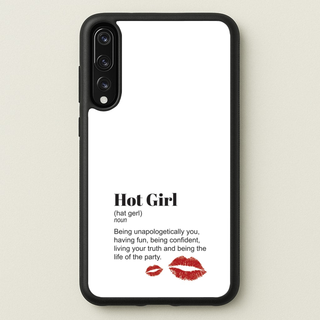 Hot Girl Dictionary Definition  - Hot Girl Summer Phone Case for Huawei P20 Pro