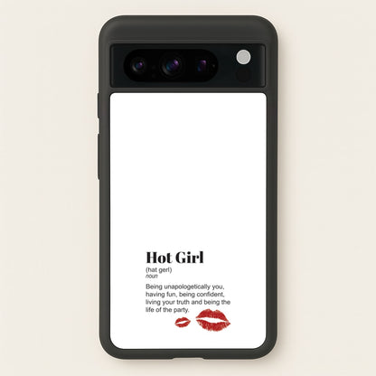Hot Girl Dictionary Definition  - Hot Girl Summer Phone Case for Google Pixel 8 Pro