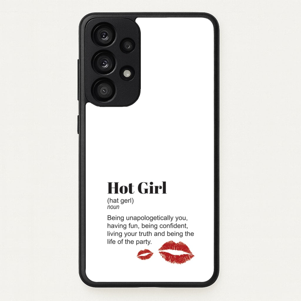 Hot Girl Dictionary Definition  - Hot Girl Summer Phone Case for Galaxy A53