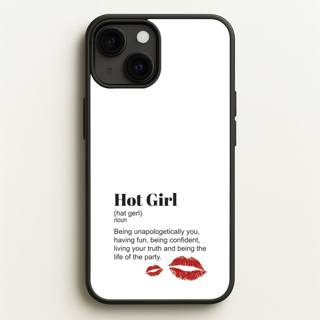 Hot Girl Dictionary Definition  - Hot Girl Summer Phone Case for iPhone 13 Mini