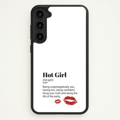 Hot Girl Dictionary Definition  - Hot Girl Summer Phone Case for Galaxy S23