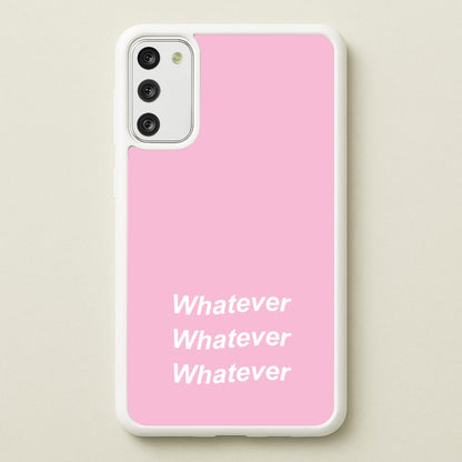 Whatever, Whatever, Whatever  - Hot Girl Summer Phone Case for Galaxy A41