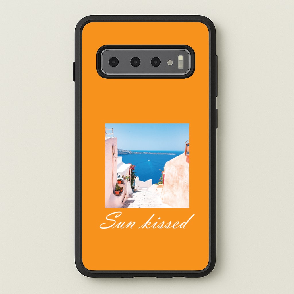 Sun Kissed Landscape  - Hot Girl Summer Phone Case for Galaxy S10