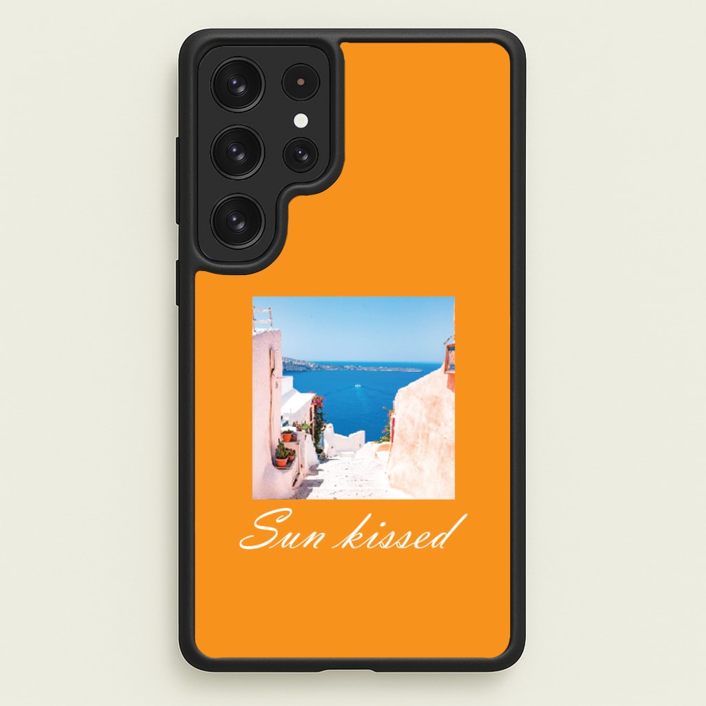 Sun Kissed Landscape  - Hot Girl Summer Phone Case for Galaxy S22 Ultra