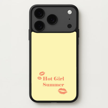 Hot Girl Summer Kisses Phone Case for iPhone 17 Pro Max