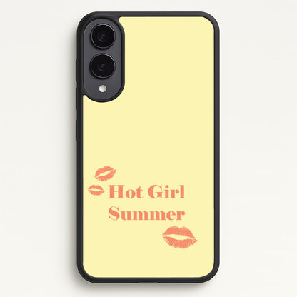 Hot Girl Summer Kisses  - Hot Girl Summer Phone Case for Galaxy S25 Edge