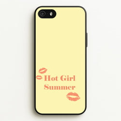 Hot Girl Summer Kisses  - Hot Girl Summer Phone Case for iPhone 5 / 5s / SE 2016