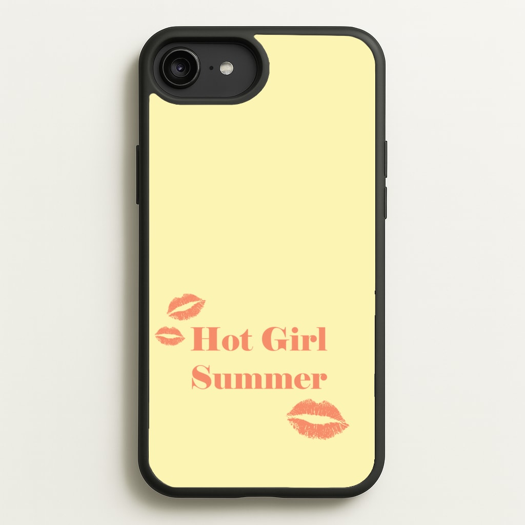 Hot Girl Summer Kisses  - Hot Girl Summer Phone Case for iPhone 6 Plus / 7 Plus / 8 Plus