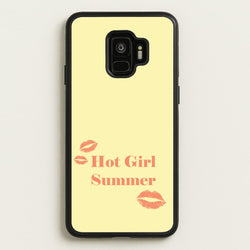 Hot Girl Summer Kisses  - Hot Girl Summer Phone Case for Galaxy S9