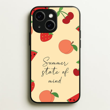 Summer State Of Mind Fruits Pattern  - Hot Girl Summer Phone Case for iPhone 14