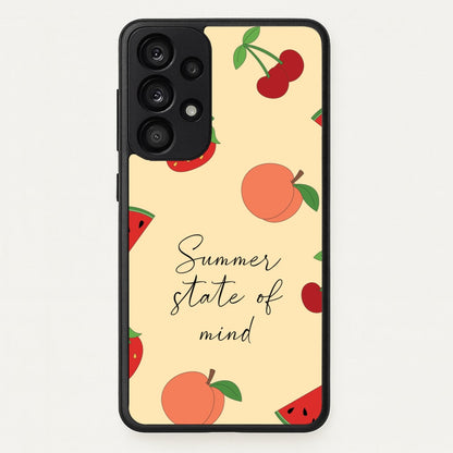 Summer State Of Mind Fruits Pattern  - Hot Girl Summer Phone Case for Galaxy A53