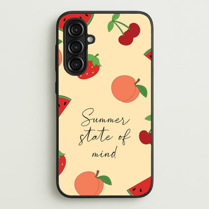 Summer State Of Mind Fruits Pattern  - Hot Girl Summer Phone Case for Galaxy A16
