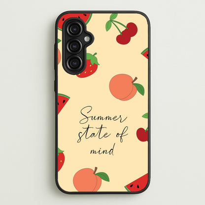 Summer State Of Mind Fruits Pattern  - Hot Girl Summer Phone Case for Galaxy A14