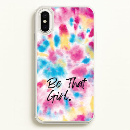 Tie Die Be That Girl  - Hot Girl Summer Phone Case for iPhone XS Max