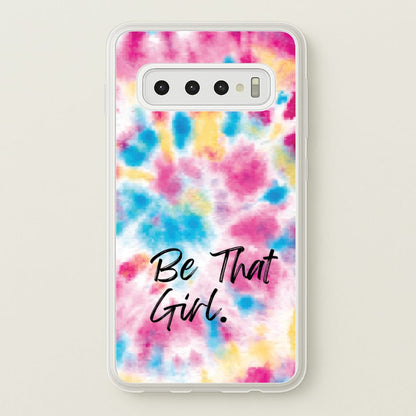Tie Die Be That Girl  - Hot Girl Summer Phone Case for Galaxy S10 Plus
