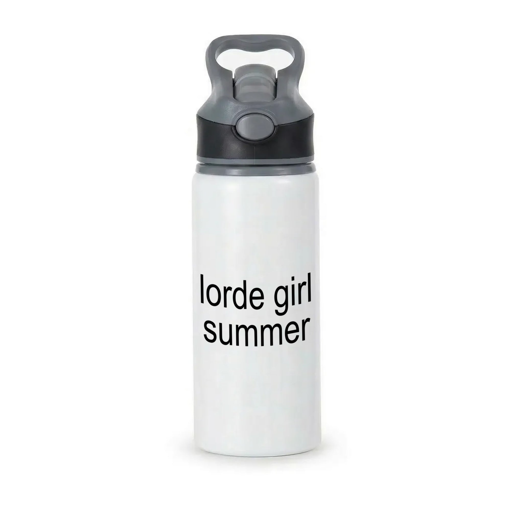 Lorde Girl Summer Active Water Bottle - Black