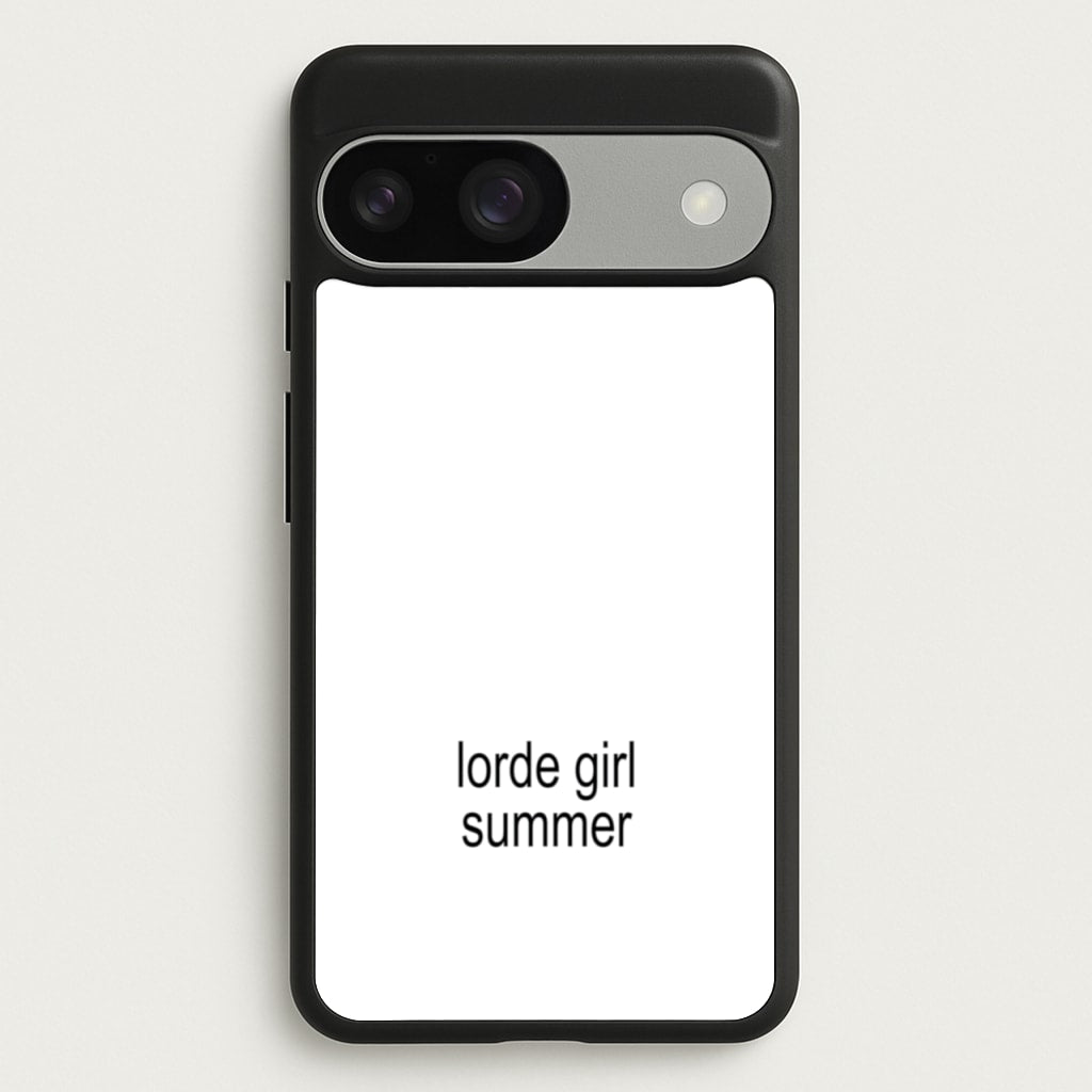 Lorde Girl Summer  - Hot Girl Summer Phone Case for Google Pixel 9 / 9 Pro