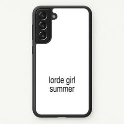 Lorde Girl Summer  - Hot Girl Summer Phone Case for Galaxy S21FE
