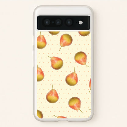Pears And Polka Dots Pattern  - Hot Girl Summer Phone Case for Google Pixel 7 Pro