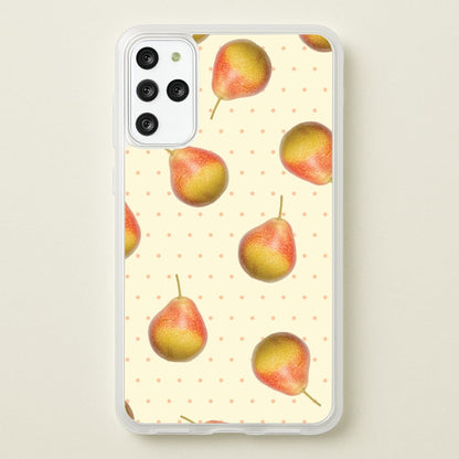 Pears And Polka Dots Pattern  - Hot Girl Summer Phone Case for Galaxy S20 Plus