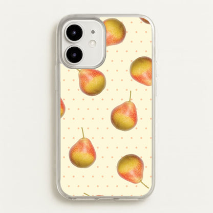 Pears And Polka Dots Pattern  - Hot Girl Summer Phone Case for iPhone 12 Mini