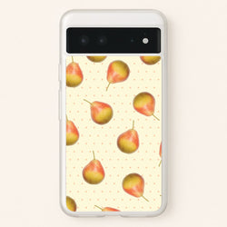 Pears And Polka Dots Pattern  - Hot Girl Summer Phone Case for Google Pixel 6