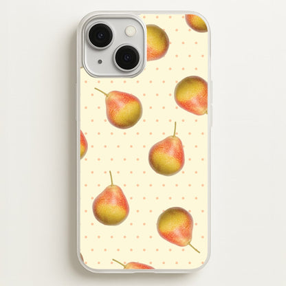 Pears And Polka Dots Pattern  - Hot Girl Summer Phone Case for iPhone 13 Mini