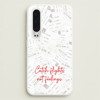 Catch Flights Not Feelings Collage  - Hot Girl Summer Phone Case for Huawei P30