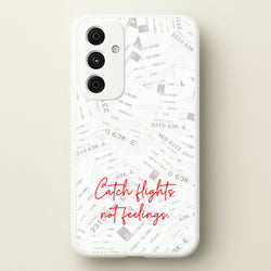 Catch Flights Not Feelings Collage  - Hot Girl Summer Phone Case for Galaxy A15