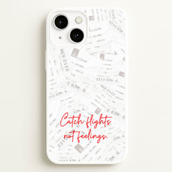 Catch Flights Not Feelings Collage  - Hot Girl Summer Phone Case for iPhone 13