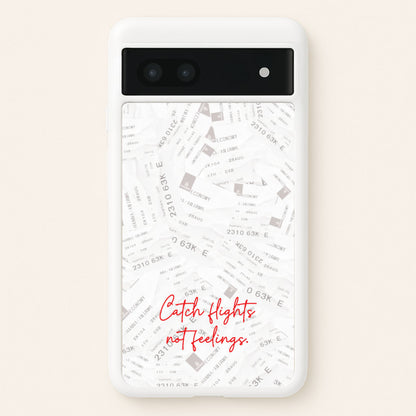Catch Flights Not Feelings Collage  - Hot Girl Summer Phone Case for Google Pixel 6a