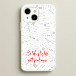 Catch Flights Not Feelings Collage  - Hot Girl Summer Phone Case for iPhone 15 Plus