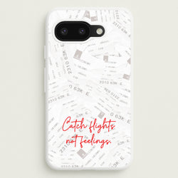 Catch Flights Not Feelings Collage  - Hot Girl Summer Phone Case for Google Pixel 9a