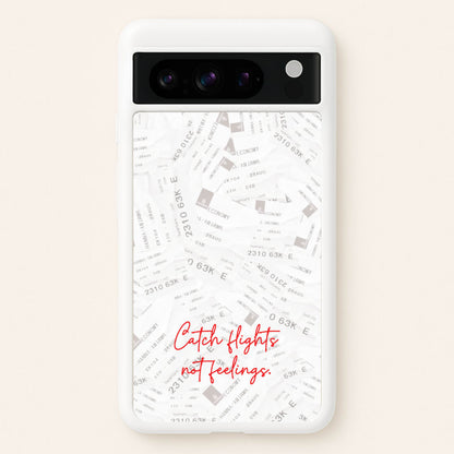 Catch Flights Not Feelings Collage  - Hot Girl Summer Phone Case for Google Pixel 8 Pro