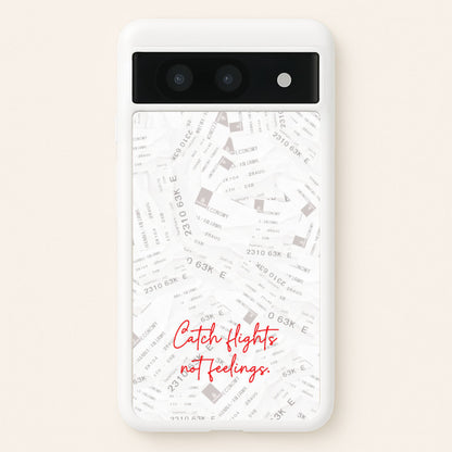 Catch Flights Not Feelings Collage  - Hot Girl Summer Phone Case for Google Pixel 8a